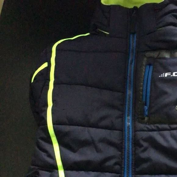 KIDS PUFFER JACKET COAT F.O.G. BY LONDON FOG Large 14/16 lightweight outer READ - Picture 15 of 15